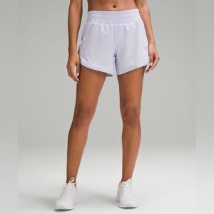 Track That Mid-Rise Lined Short 5" size 6 Pastel Blue